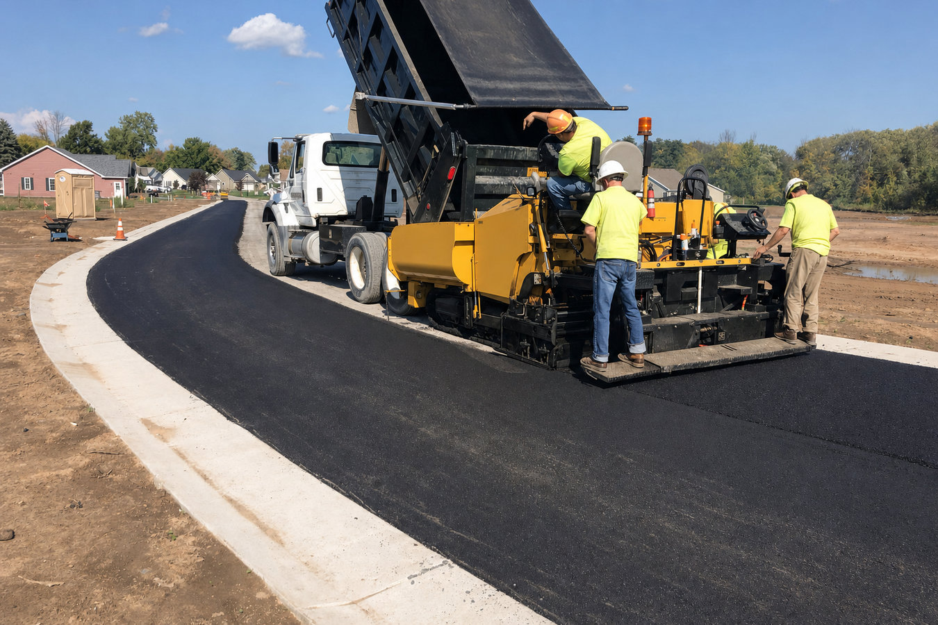 Asphalt paving in Hurst, TX